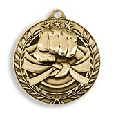 2.75" Wreath Award Martial Arts Medal