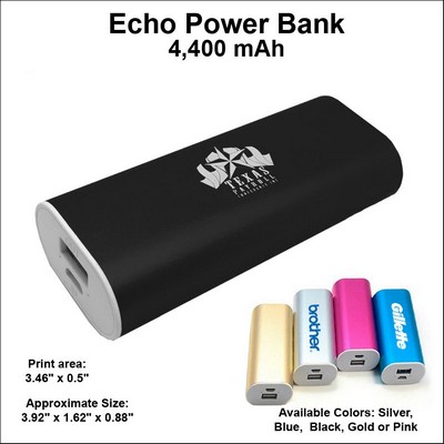 Echo Power Bank 4000 mAh - Black