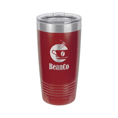 20 Oz. Maroon Polar Camel Ringneck Tumbler