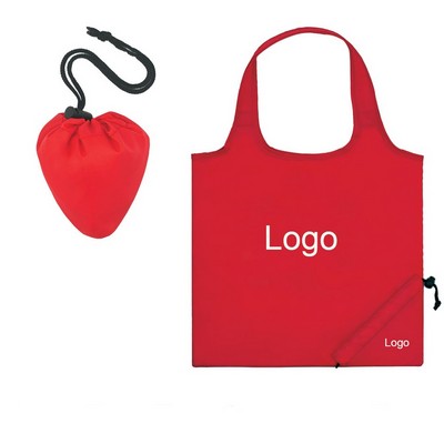 Foldaway Polyester Shopping Tote Bag