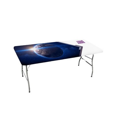 6' Stretch Table Top Cover - Fully Printed