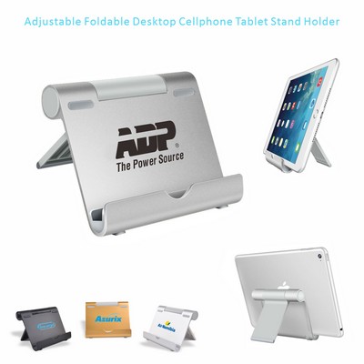 Adjustable Foldable Desktop Cellphone Tablet Stand Holder