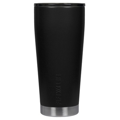 20oz Matte Black Tumbler with Smoke Cap