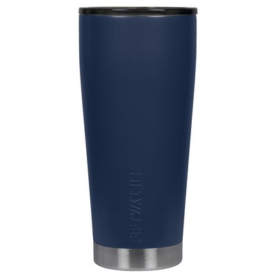 20oz Navy Tumbler with Smoke Cap