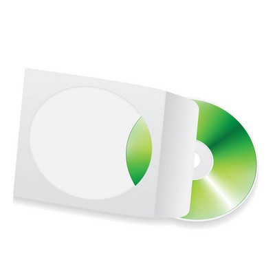 CD Duplicated in White Paper Window Envelope