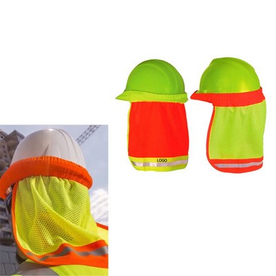 Reflective Sunshade for Hard Hat