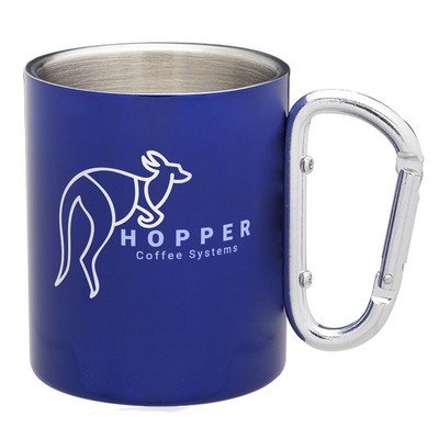 10 oz. Ranger Stainless Steel Mug (2 Color Imprint)