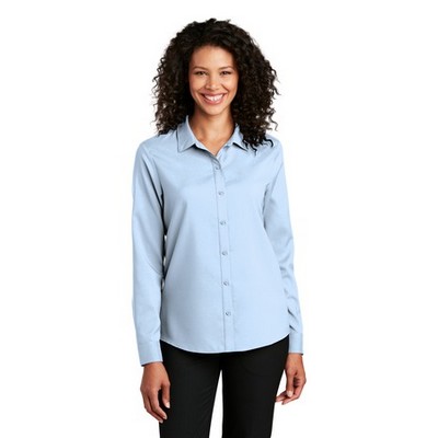 Port Authority® Ladies Long Sleeve Performance Staff Shirt