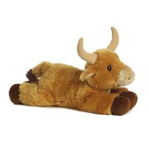 12" Grand Bull Stuffed Animal