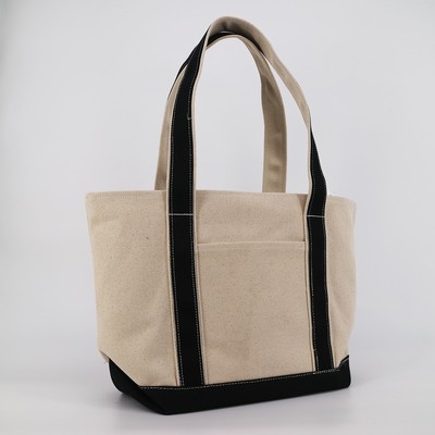 Windward Large Cotton Canvas Classic Resort Tote