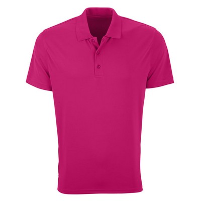 Vansport Men's Omega Solid Mesh Polo