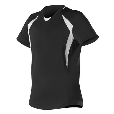 Womens Short Sleeve Fastpitch Jersey