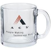 13 Oz Glass Mug