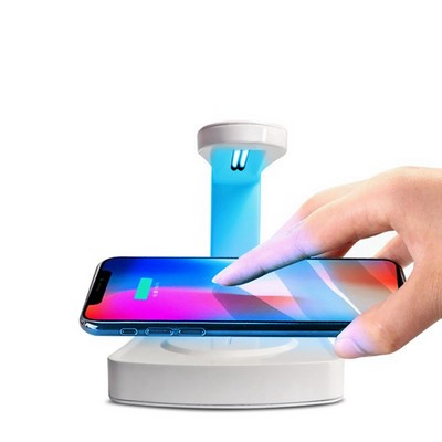 UV Sterilizer Lamp Wireless Charger