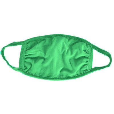 Light Green Cotton Face Mask