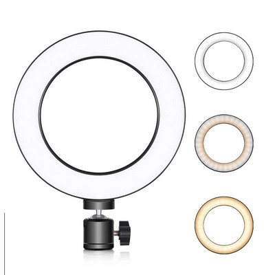 6" Desktop Camera Ring Light