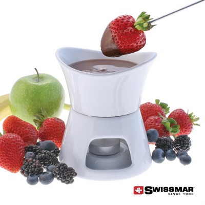 Swissmar® Glow 11pc Fondue Set - White