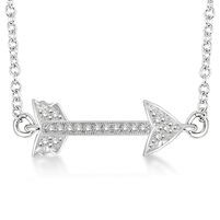 Jilco Inc. Diamond Arrow Pendant Necklace