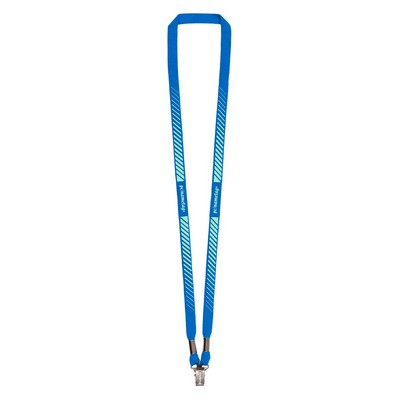 1/2" Cotton Lanyard No-Twist (1 Color)