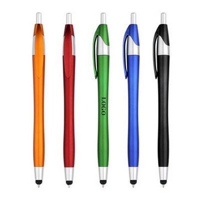 Smart Phone & Tablet Touch Tip Ballpoint Pen