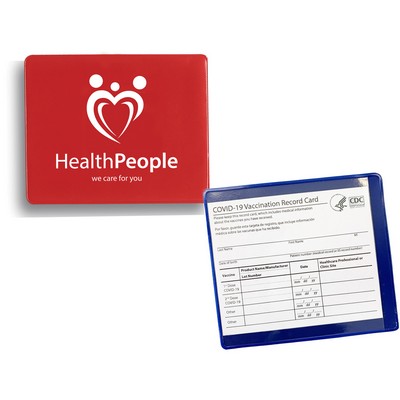 Covid-19 Vaccination Card Holder (Holds 4 1/4" x 3 1/2" Card)