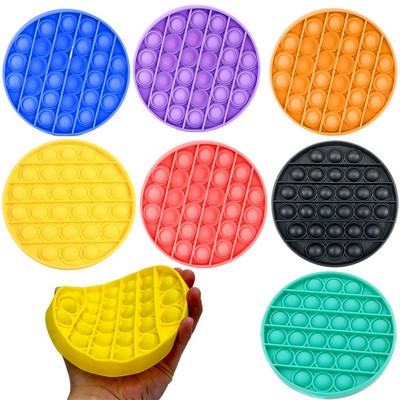 Round Silicone Push Pop Bubble Ball Toy