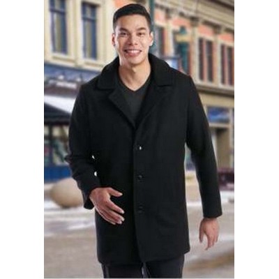 Wool Blend Twill Jacket