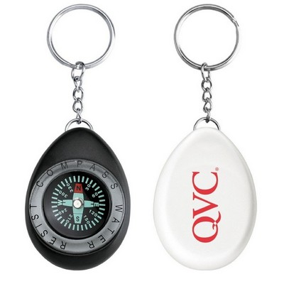 Navigation Compass Keychain