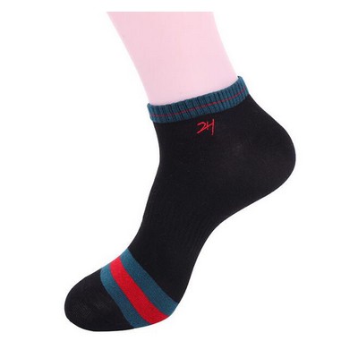 Cotton Jacquard Ankle Socks,Sports Socks