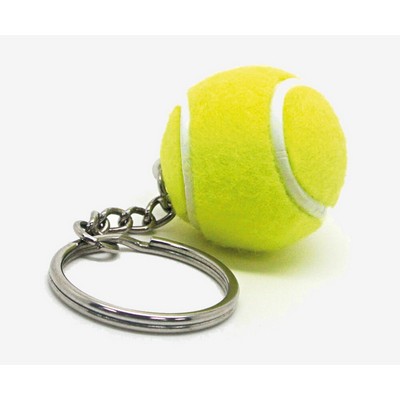 Mini Tennis Ball Keychain