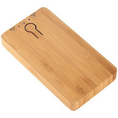 5000mAh Bamboo Power Bank