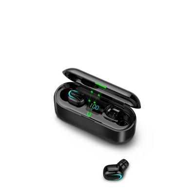 TWS Earbuds W/600 mAh Power Bank