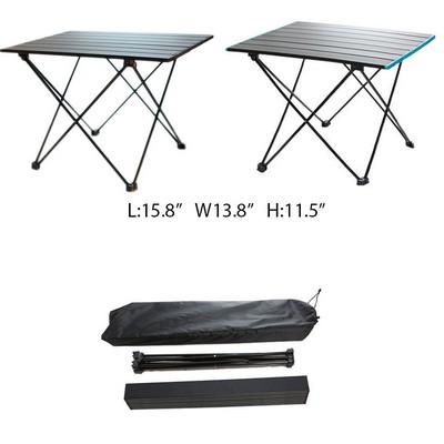 Small Portable Ultralight Aluminum Folding Camping Table