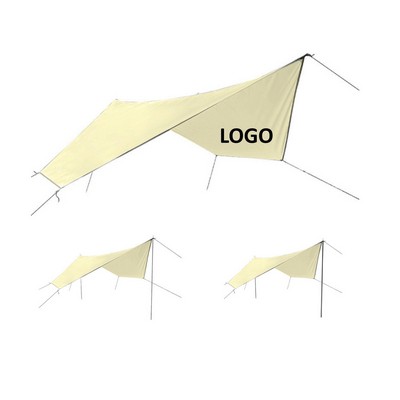 Outdoor Sunshade Rainproof Fly Tent Tarp