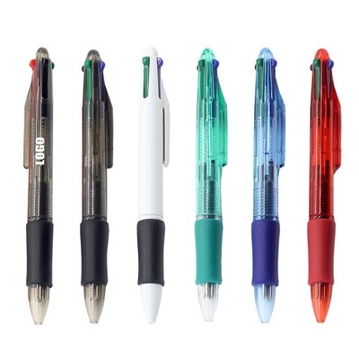 4 Color Refills Slide Activated Pen