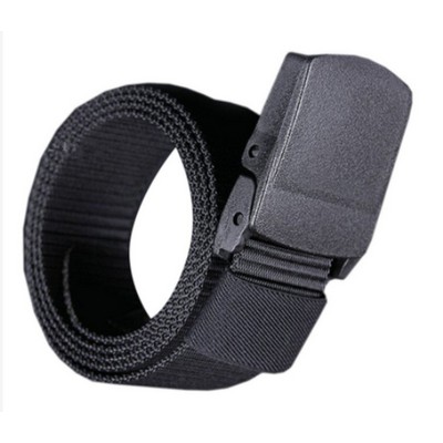 Canvas Military Waist Belt with Buckle