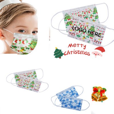 Christmas Kid Disposable Masks