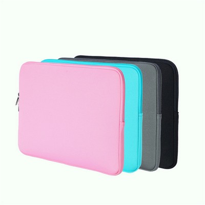 Zippered Neoprene Laptop Sleeve