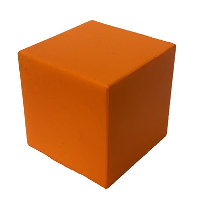 Orange Cube Stress Reliever Toy