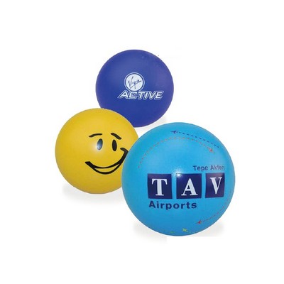 2.4 inches Custom Printed Round Stress Ball