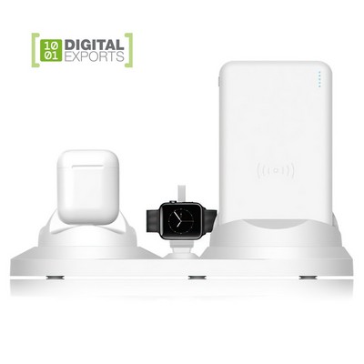 Mobile Phone Wireless Charging Base Is Suitable For Headset Iwatch Android Phone Charging