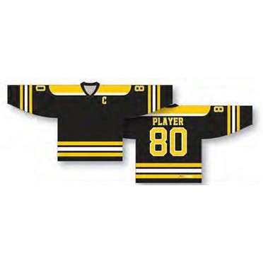 Boston Bruins Inspired Hockey Jersey