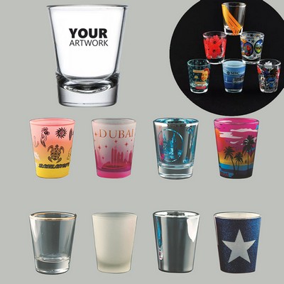 Customized 2oz shot glasses