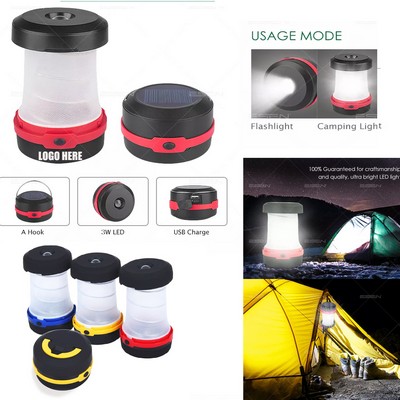 Retractable LED Camping Lamp