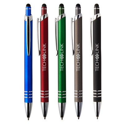 Venice Velvet-Touch Aluminum Stylus Pen