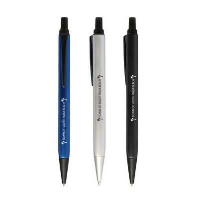 Ergonomic Triangle Ballpoint Metal Pen