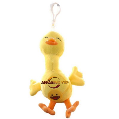 7" Keychain Squishmallow Plush Key Tag - Duck