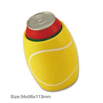 Custom PU Tennis Bottle Can Holder Stress Ball