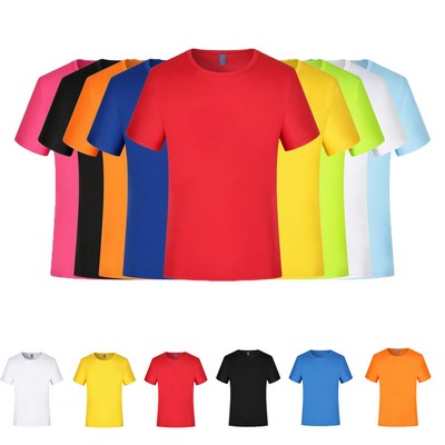 Sports Running Workout Quick Dry Polyester T-Shirts