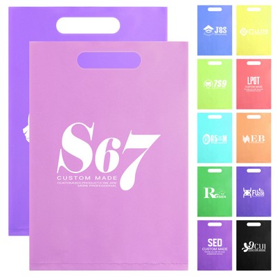 Die Cut Plastic Shopping Bags